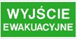 znak wyjście ewakuacyjne